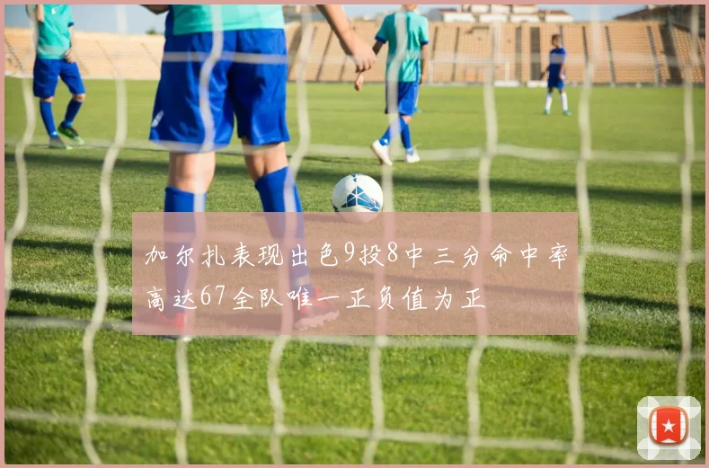 加尔扎表现出色9投8中三分命中率高达67全队唯一正负值为正